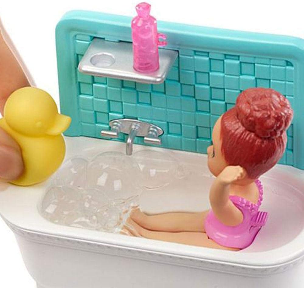 Barbie Ankleide- & Modepuppen FXH05 , Mehrfarbig, 0 Rosa Rose, Rosa Rose