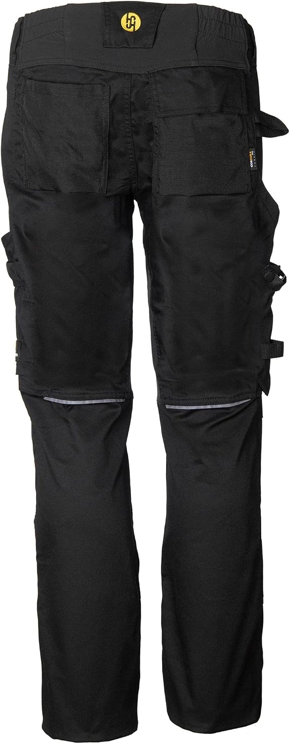 Hans Schäfer Workwear HSW Smart – Lange Arbeitshose für Damen – Modische Cargo-Bundhose mit Knietasc
