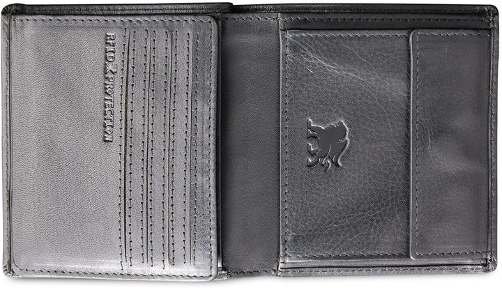 mano Don Marco - Geldbörse RFID 10.7 cm schwarz, Schwarz
