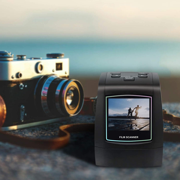 DIGITNOW! Film-Scanner Diascanner Tragbarer hochauflösender 22MP All-In-1-Film- und Diascanner für S