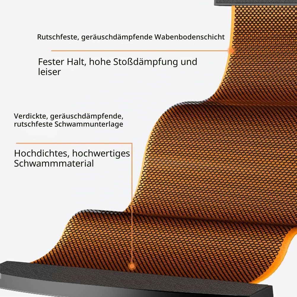 Boxwizard Slide Board mit Endstoppern Extreme Slide Board Schiebeschuhen Schuhüberzug Slimming Exerc