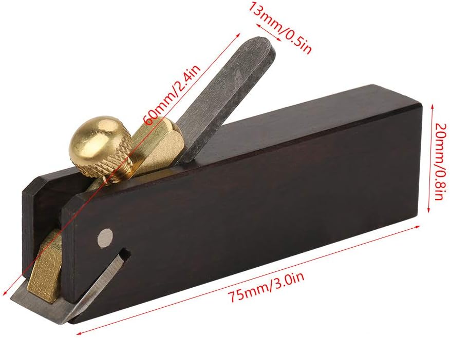 Mini Handhobel, Blockhandhobelhobel Holzschreiner Holzhandwerkzeug, Winziges DIY Holzbearbeitungsflu