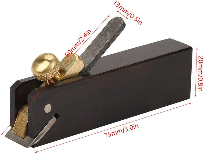 Mini Handhobel, Blockhandhobelhobel Holzschreiner Holzhandwerkzeug, Winziges DIY Holzbearbeitungsflu