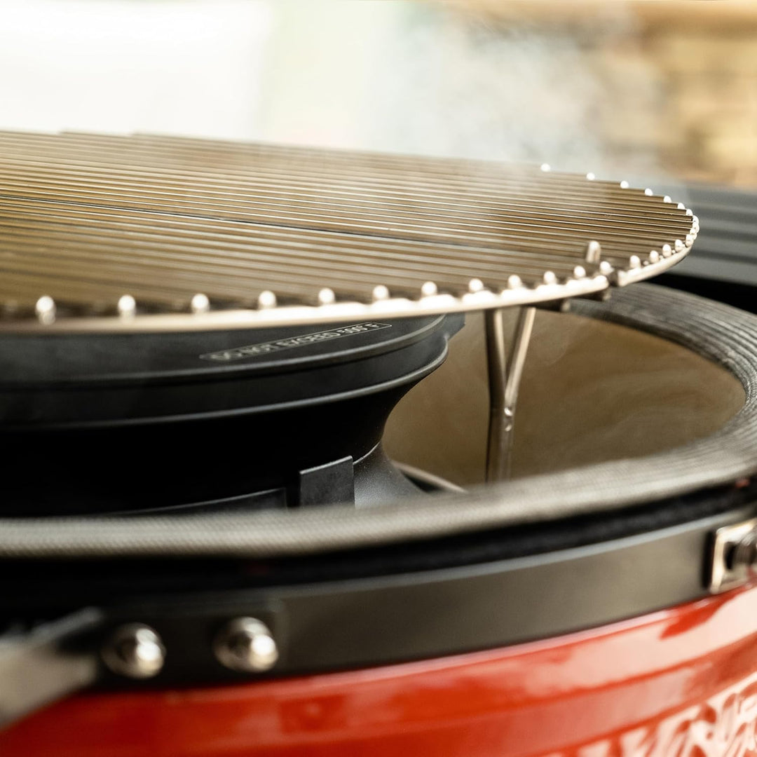 Kamado Joe® - SloRoller mit Kochgestellsystem Big Joe Schwarz Big Joe SloRoller, Big Joe SloRoller