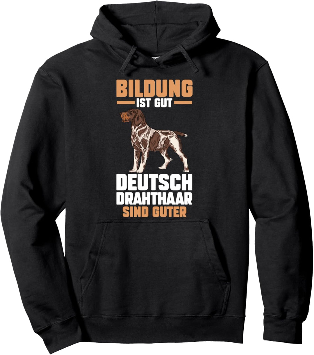 Deutsch Drahthaar Pullover Hoodie