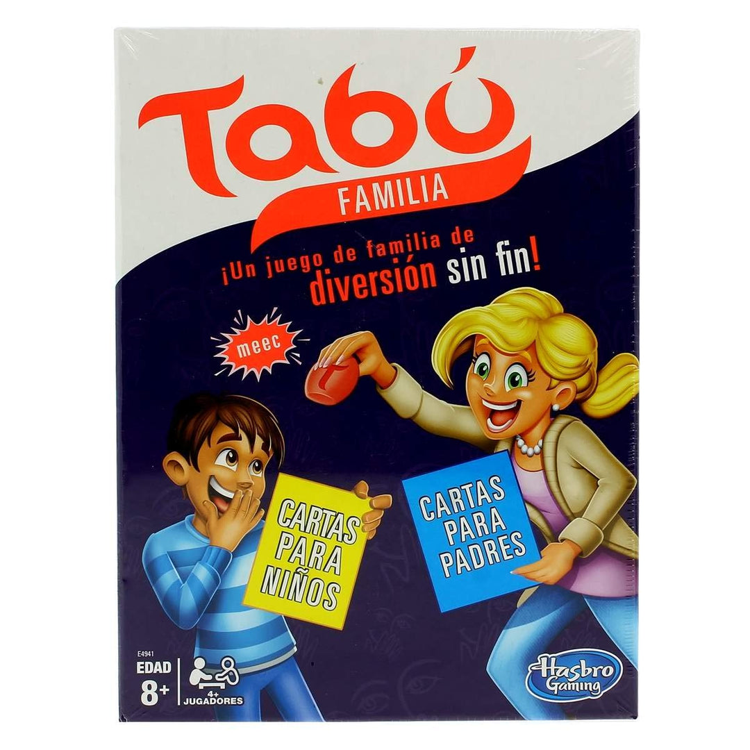 Hasbro Gaming- Taboo Familie Brettspiel, Mehrfarbig (E4941105) Spanien Multi, Spanien Multi