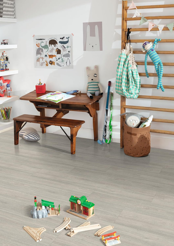 EGGER NatureSense Laminat EL1094 Charlotte Eiche hellgrau 1292x193x7mm (2,494m²) 2,494m² | Boden, 2,