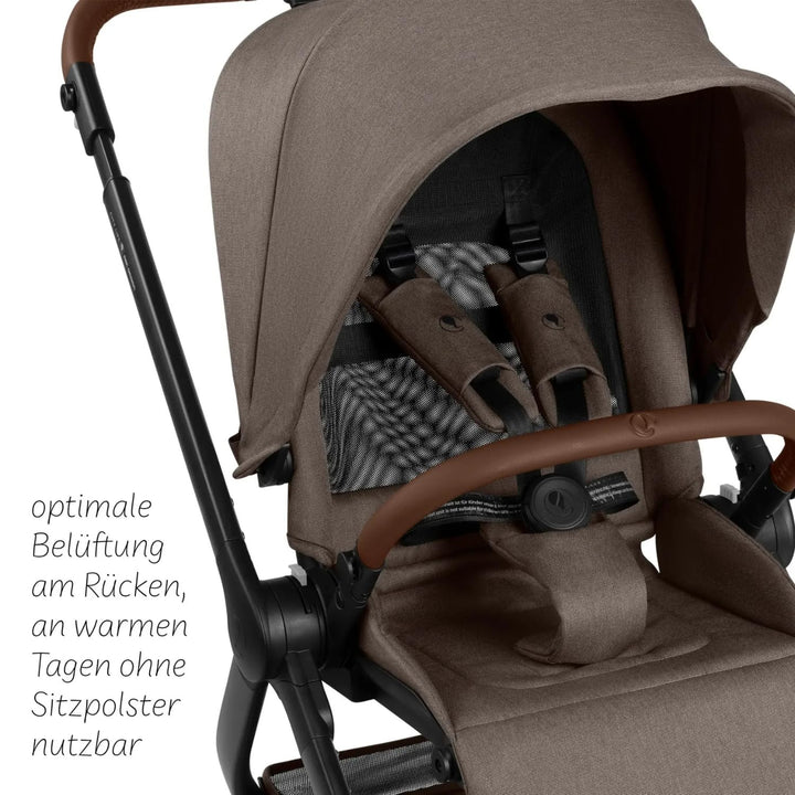ABC Design City Life – Buggy & Sportwagen bis 22 kg, wendbare Sitzeinheit, Liegeposition, Teleskopsc