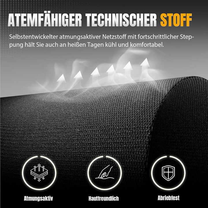 GTPLAYER Gaming Stuhl, Gamer Stuhl, Atmungsaktiver Bürostuhl aus Hochwertigem Stoff, Ergonomischer P