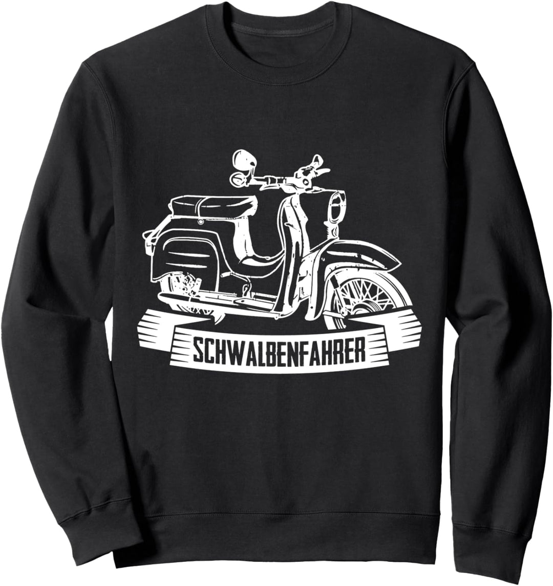 Schwalbenfahrer Schwalb DDR Moped Nostalgie Geschenk Sweatshirt