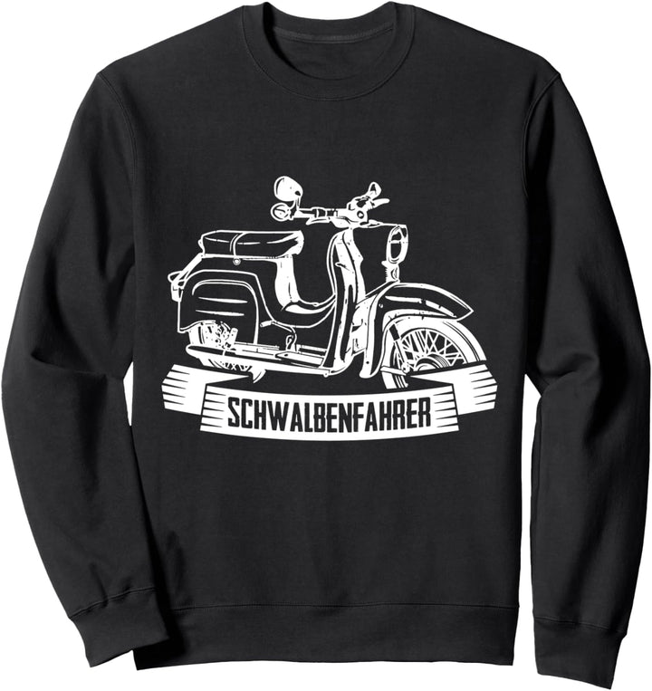 Schwalbenfahrer Schwalb DDR Moped Nostalgie Geschenk Sweatshirt