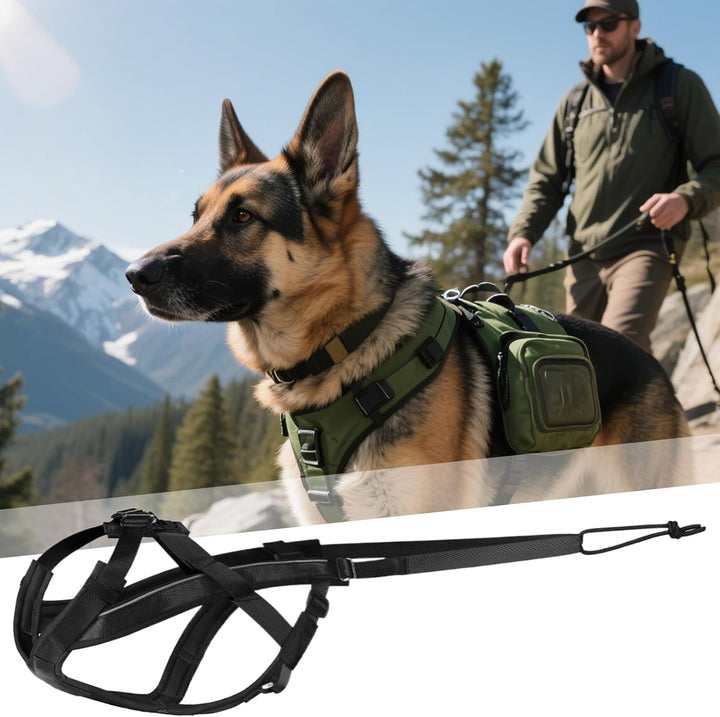Hundegeschirr zum Ziehen | Reflektierendes Laufgeschirr für Hunde | Bequemer, Verstellbarer Gurt für