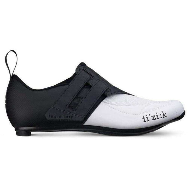 fizik Powerstrap R4 Herren Triathlon Schuhe 41 EU Weiss Schwarz, 41 EU Weiss Schwarz