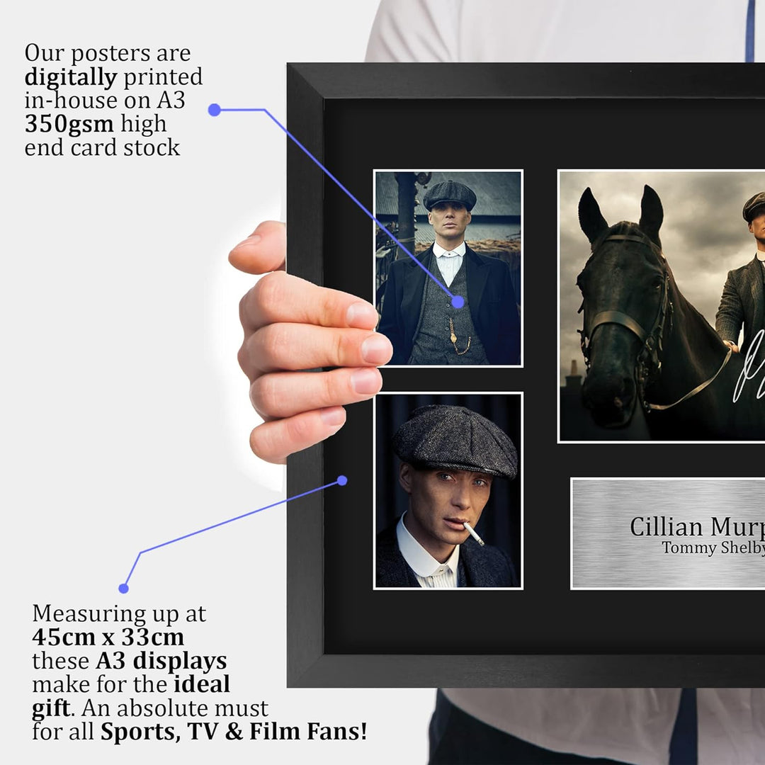 HWC Trading FR A3 Cillian Murphy Peaky Blinders Tommy Geschenke Gedruckt Signiert Autogramm Bild Für