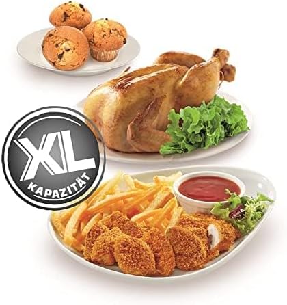 Tefal Easy Fry Classic XL Heissluftfritteuse, 1500 Watt, 4,2 Liter Kapazität, regelbarer Thermostat,