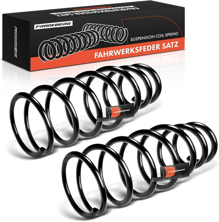 Frankberg 2x Federn Fahrwerksfeder Hinterachse Kompatibel mit RX-8 FE SE 1.3L 2003-2012 Replace# FE0