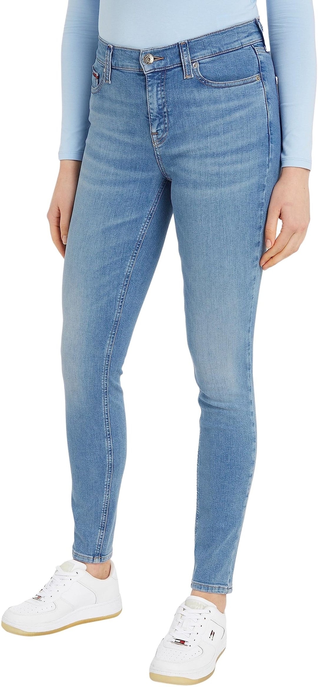 Tommy Jeans Damen Jeanshosen 26W / 30L Denim, 26W / 30L Denim