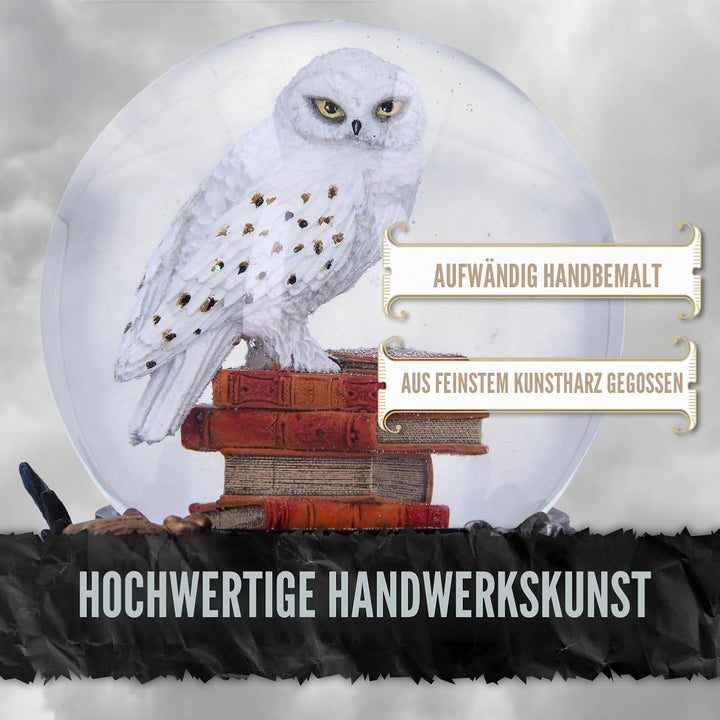Nemesis Now Offiziell lizenzierte Harry Potter Hedwig Schneekugel, Mehrfarbig, 18,5 cm