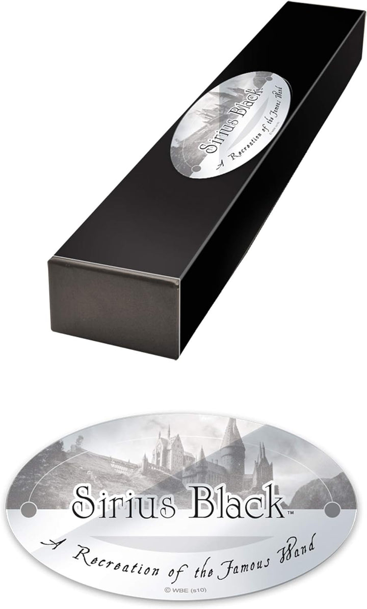 The Noble Collection - Sirius Black Character Wand - 15.5in (39cm) Harry Potter Wand with Name Tag -