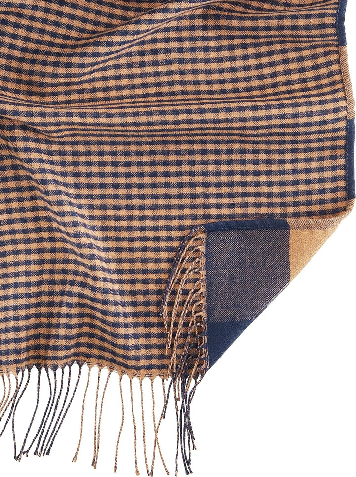 TOM TAILOR Damen Poncho mit Karomuster