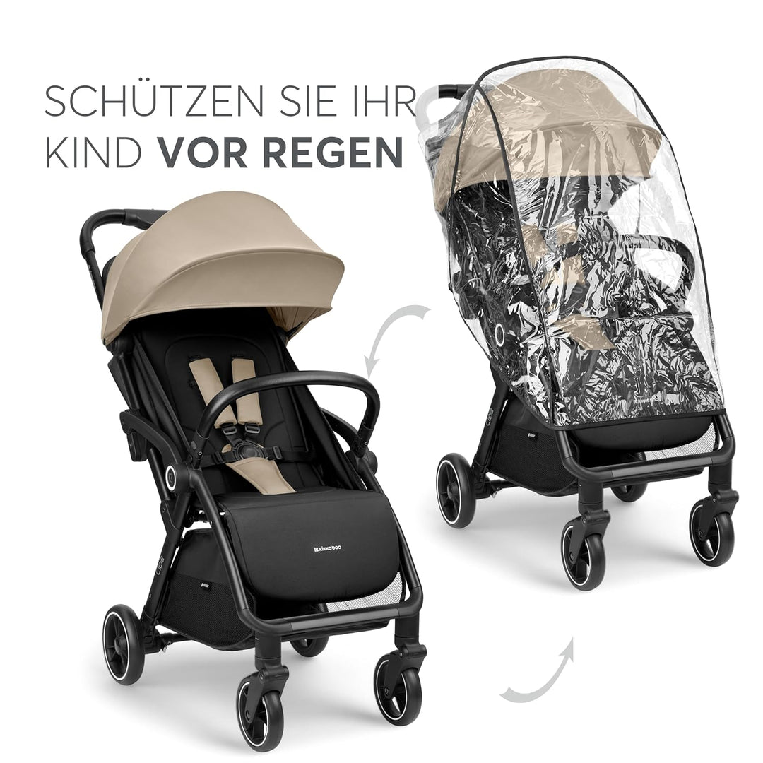 KikkaBoo Buggy Kinderwagen Reisebuggy CIELA, Bis 22 kg, Leicht (7,1 kg), One-Hand-Faltbar, Atmungsak