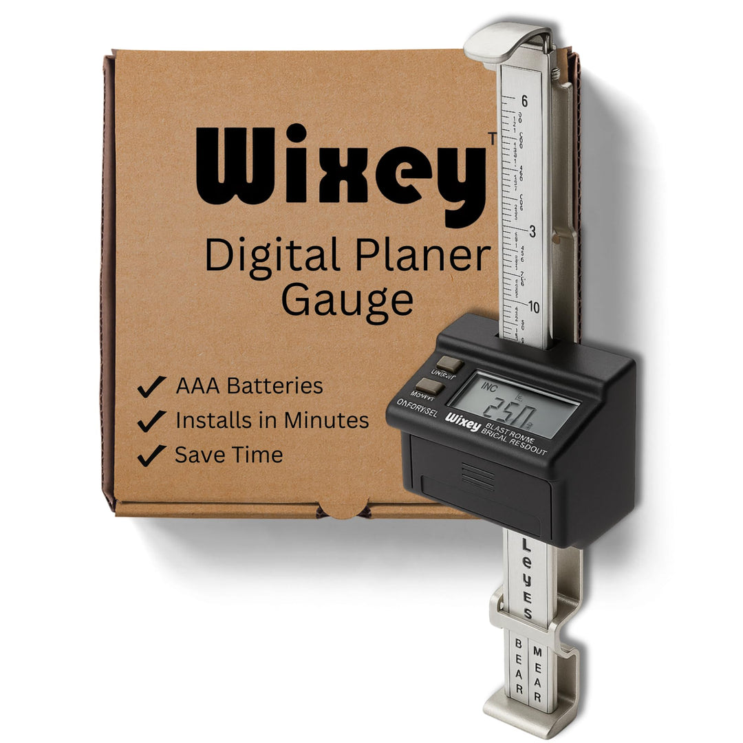 Wixey WR510 Digital Planer Readout with Fractions by Wixey