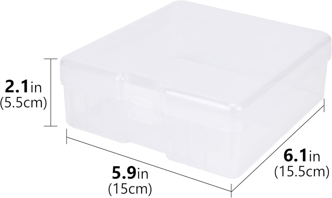 Linkidea Batterie-Organizer-Aufbewahrungskoffer, Batteriebox hält Batterien für 100 AA, grosse Kapaz
