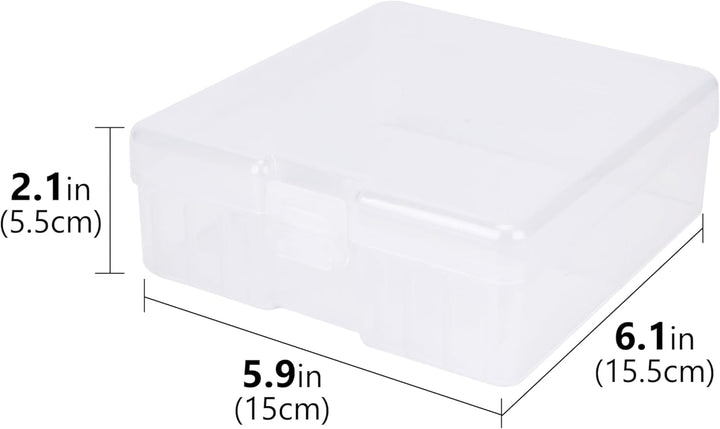 Linkidea Batterie-Organizer-Aufbewahrungskoffer, Batteriebox hält Batterien für 100 AA, grosse Kapaz
