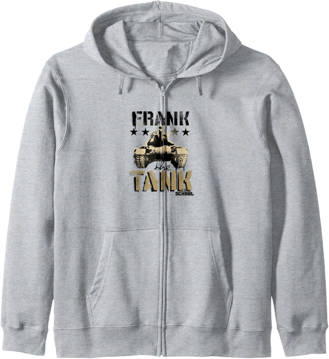 Old School Frank The Tank Portrait Kapuzenjacke
