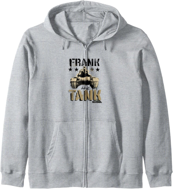 Old School Frank The Tank Portrait Kapuzenjacke
