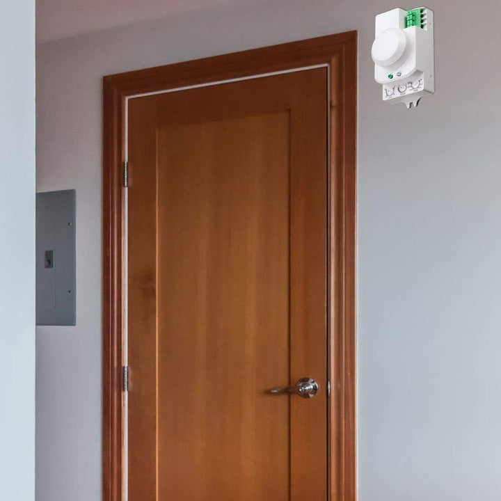 V-TAC VT-8077 Mikrowellensensor 360° weiss mit manueller Steuerfunktion für LED-Lampen - SKU 1446