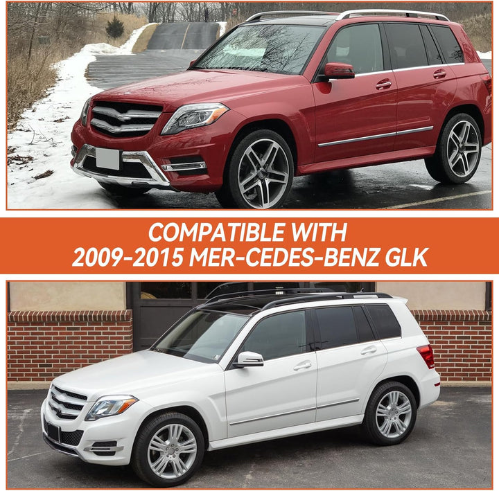 Volle Autoabdeckung für Mercedes Benz GLK 2009-2015, 6 Schichten wetterfeste Autoabdeckung für draus