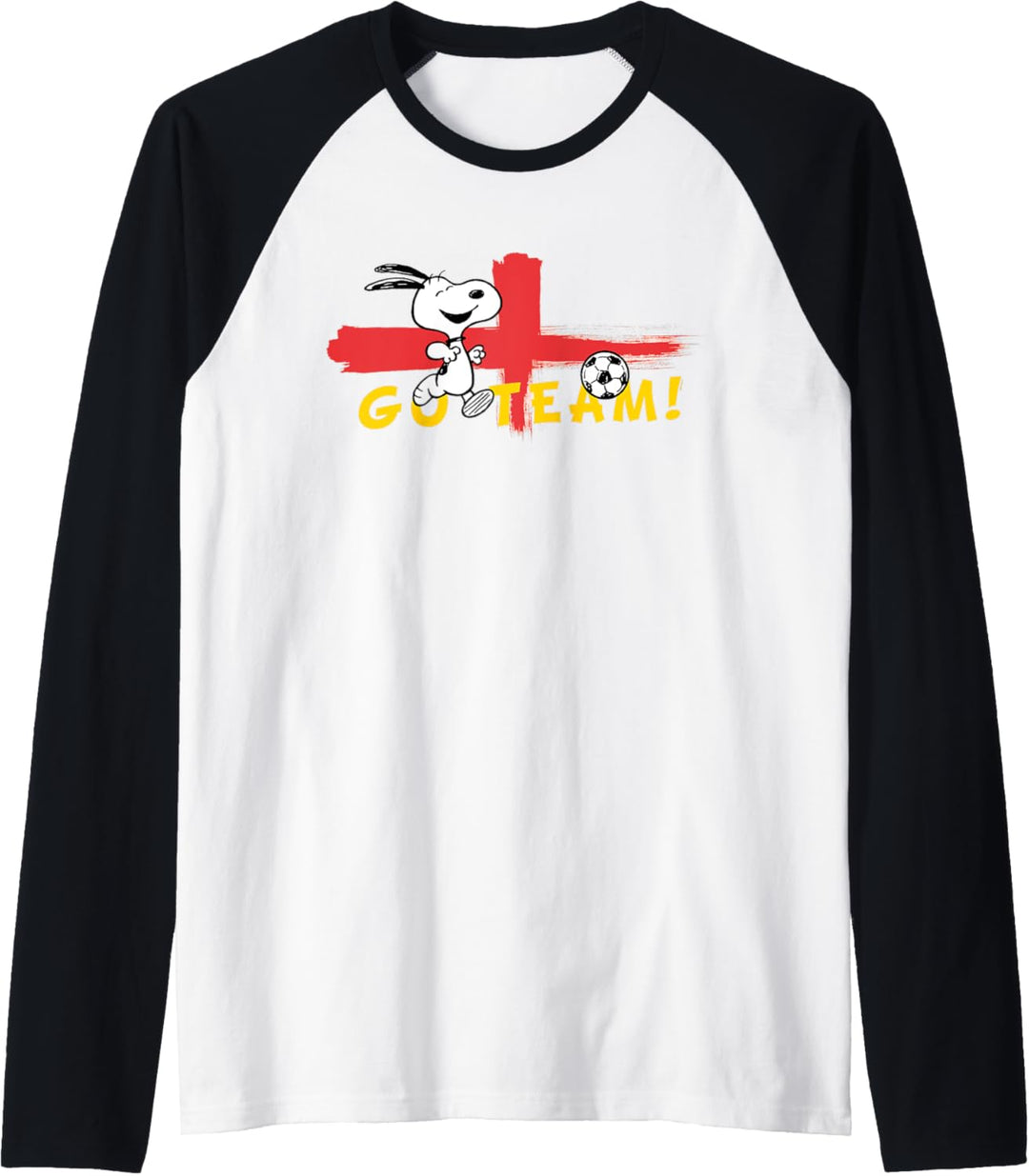Peanuts Go England Raglan