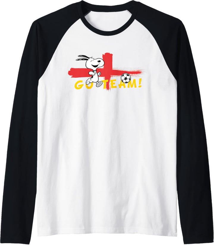 Peanuts Go England Raglan