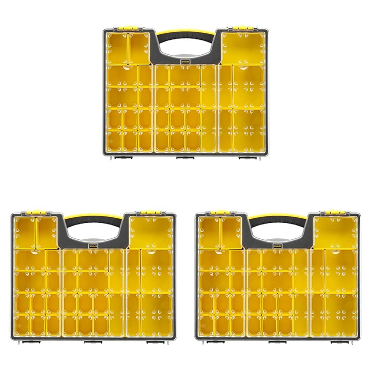 Stanley Organizer "Profi" mit 25 Fächern (Packung mit 3) Pack of 3, Pack of 3