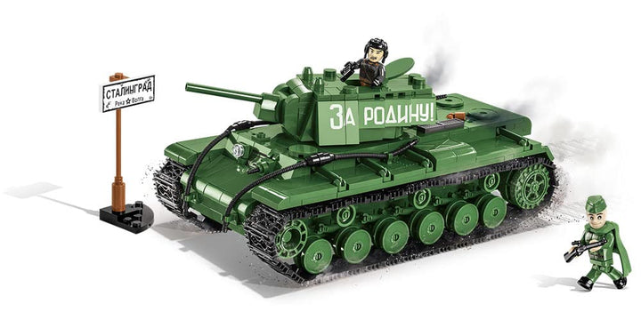 Cobi 2555 Historische Sammlung-KV-1 (590 Teile) Baron Bausetine, Grün