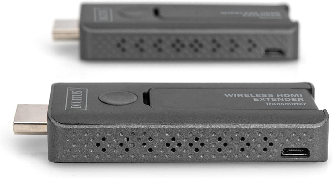 DIGITUS Wireless HDMI-Extender - 50 m Reichweite - Full-HD 1080p 60 Hz - Punkt-zu-Punkt - Plug&Play