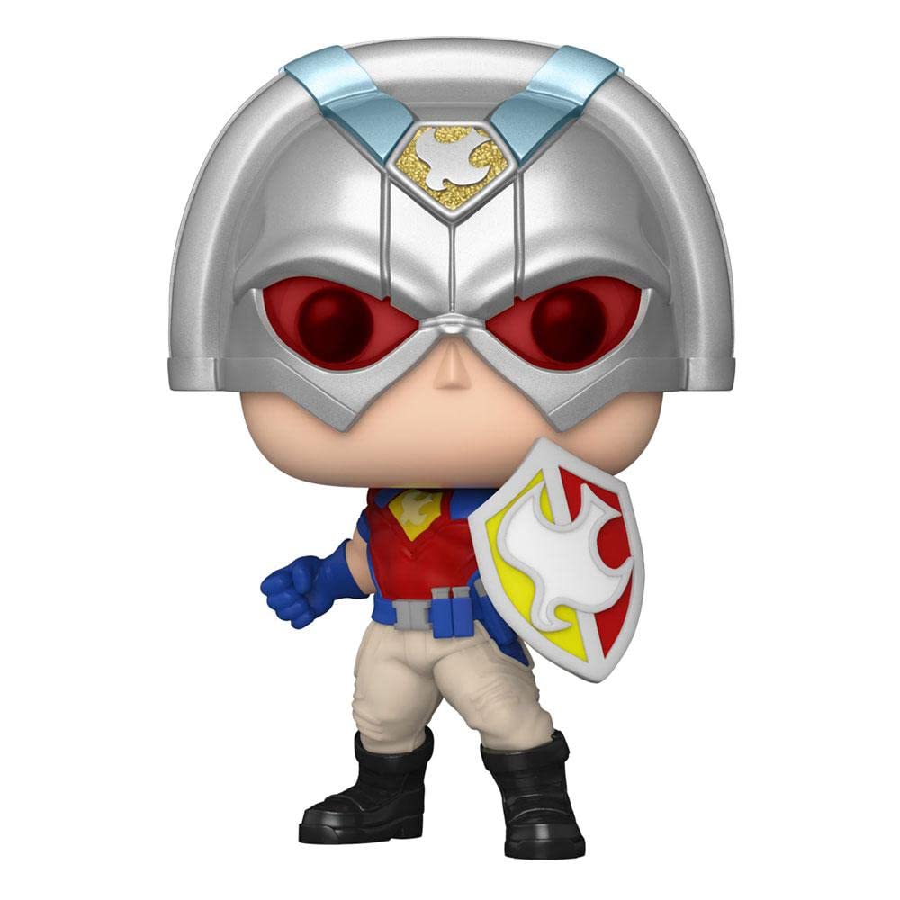 Funko Pop! TV: Peacemaker - Peacemaker mit Shield - Vinyl-Sammelfigur - Geschenkidee - Offizielle Ha