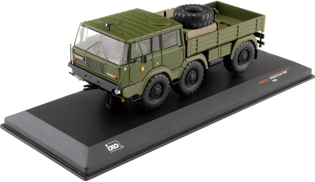 Ixo kompatibel mit Tatra 813 6x6 NVA 1968 Oliv grün Modellauto 1:43 Models