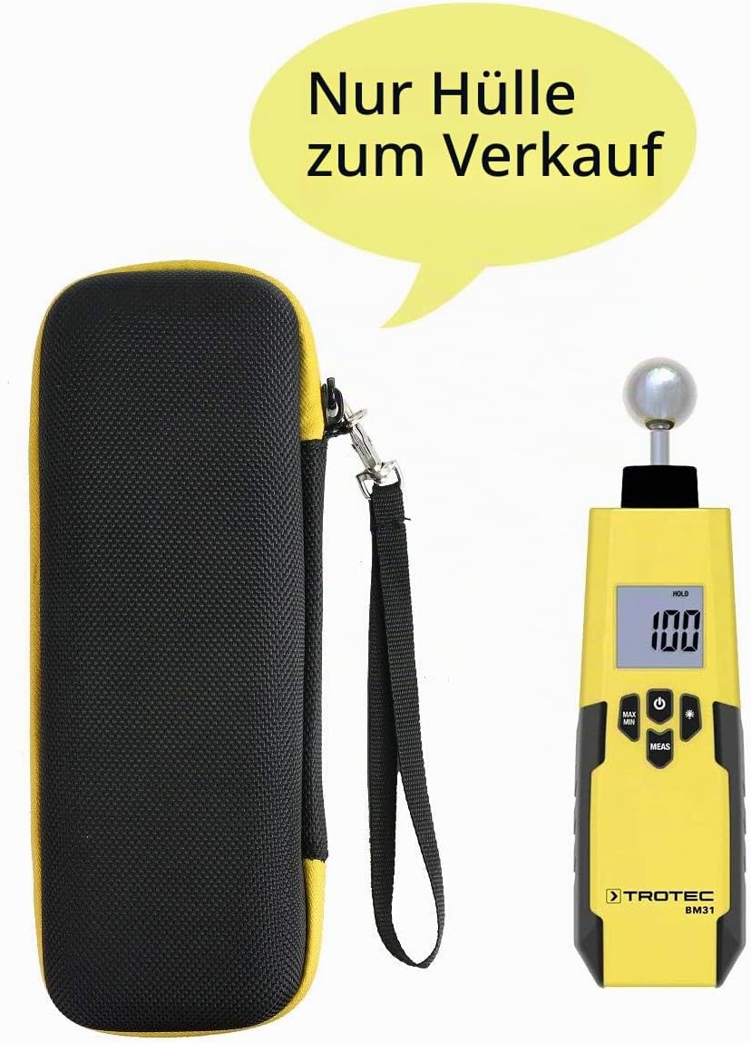 Khanka Hart Tasche Schutzhülle für TROTEC Feuchteindikator BM31 Feuchtemessgerät.(nur Tasche)