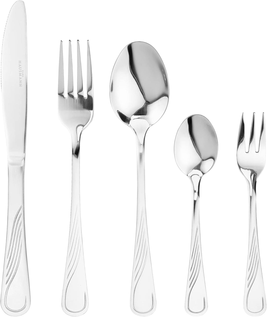 Besteck Set 12 personen - 72-teilig - Essbesteck Spülmaschinenfest Rostfrei - BesteckSet aus Edelsta