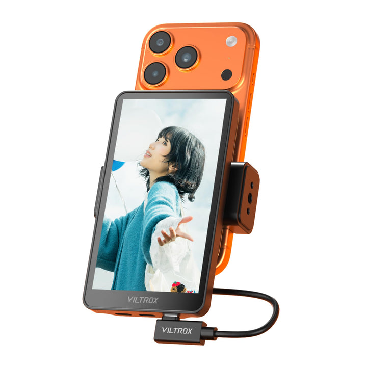 VILTROX 5-Zoll Telefon-Monitor mit Touchscreen-Kamerasteuerung