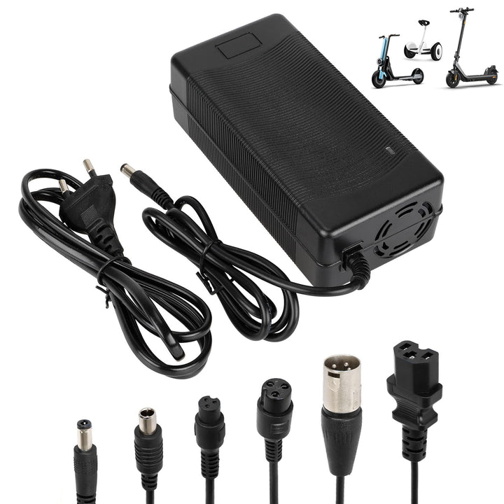 HPGAAVD Ladegeräte für Scooter，54,6V 2A E Scooter Ladegeräte，48V Elektroroller Universal Lithium Bat