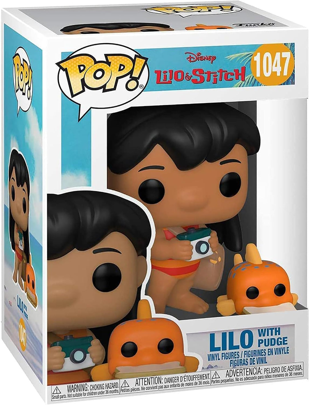 Funko POP! and Buddy: Lilo with Pudge - Lilo and Stitch - Vinyl-Sammelfigur - Geschenkidee - Offizie