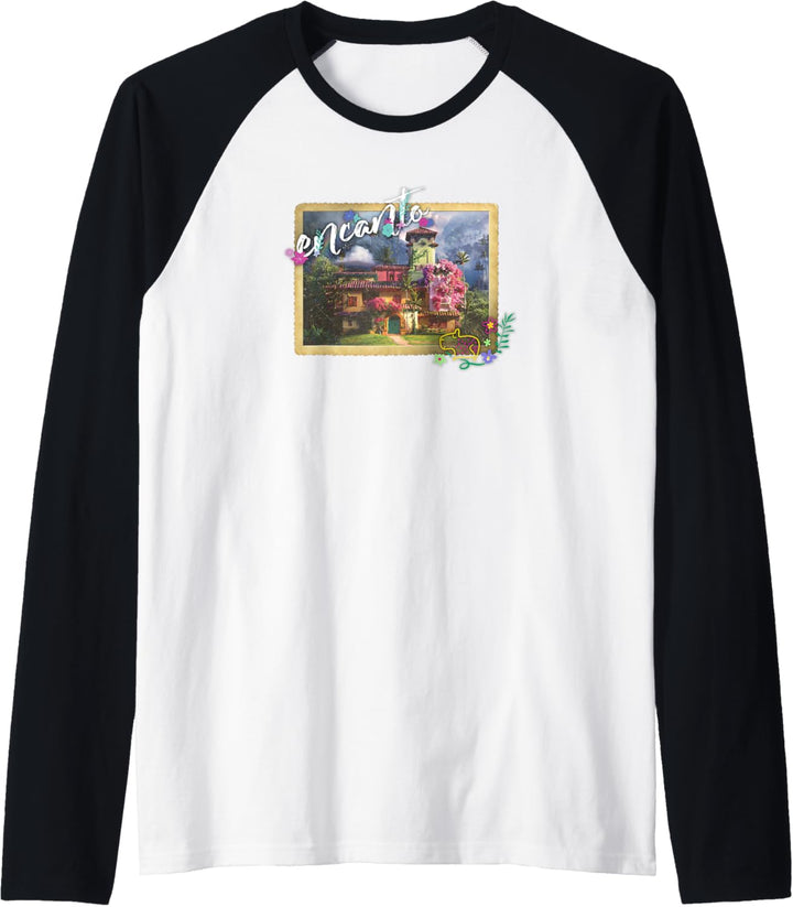 Disney Encanto Floral Home Postcard Logo Raglan
