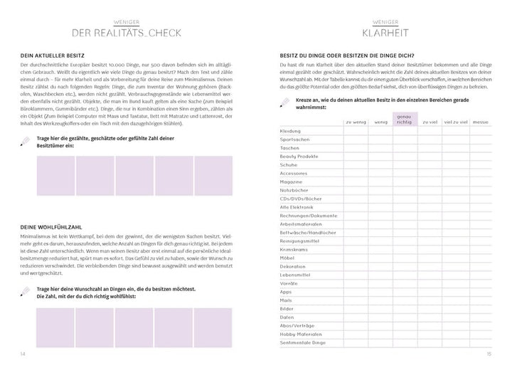 Einfach leben – Der Praxis-Coach: Mit Minimalismus den Alltag organisieren. Praxisbuch zum Guide für