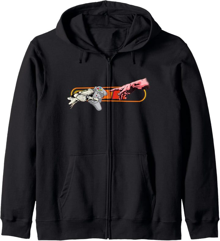 Erstellung von Gamer Video Gamer Jungen Männer Sohn Kapuzenjacke