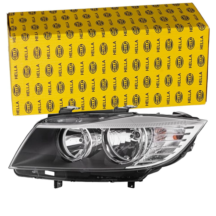 HELLA 1E1 354 699-011 Halogen-Hauptscheinwerfer - links - für u.a. BMW 3 (E90) Links (Fahrerseite),