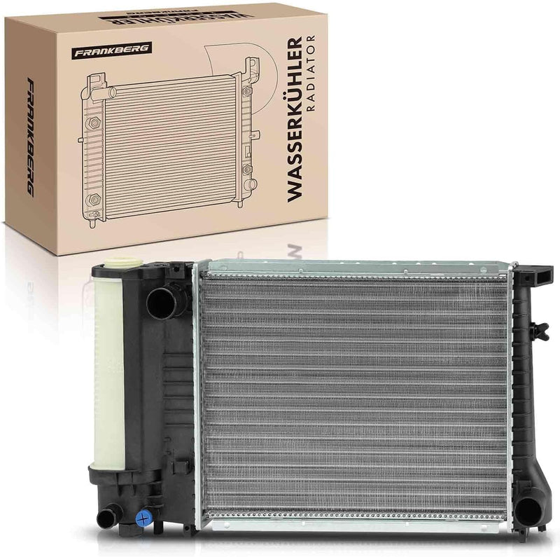 Frankberg Kühler Wasserkühler Motorkühler Schaltgetriebe Kompatibel mit 3er E36 1.6L-2.8L 1990-1998