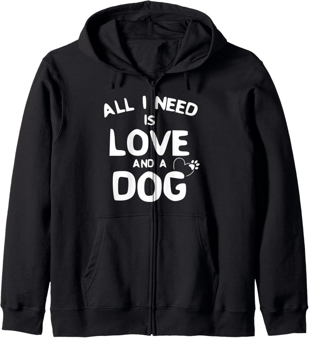 Dog Love Herz Frauchen Dog Mom Hundemama Hunde Geschenk Hund Kapuzenjacke